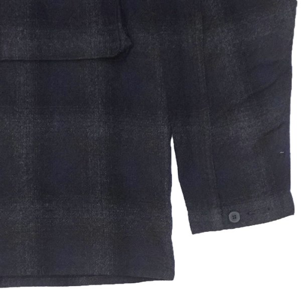 画像5: KAPTAIN SUNSHINE（キャプテンサンシャイン）Alpaca Wool Field Jacket（アルパカウールフィールドジャケット） / Dark Navy（ダークネイビー） (5)