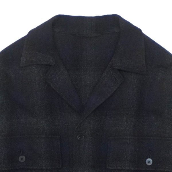 画像3: KAPTAIN SUNSHINE（キャプテンサンシャイン）Alpaca Wool Field Jacket（アルパカウールフィールドジャケット） / Dark Navy（ダークネイビー） (3)