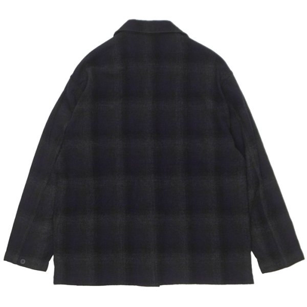 画像2: KAPTAIN SUNSHINE（キャプテンサンシャイン）Alpaca Wool Field Jacket（アルパカウールフィールドジャケット） / Dark Navy（ダークネイビー） (2)