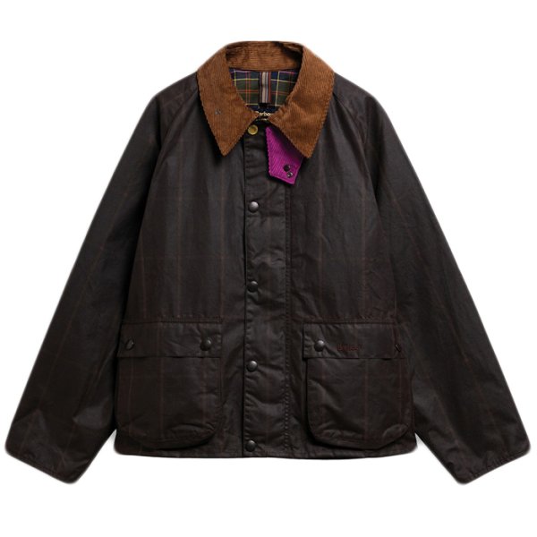 画像1: Barbour（バブァー）TRANSPORT Window Pane（トランスポート ”ウィンドウペン”）"Collaboration by Paul Smith" / Brown（ブラウン） (1)