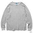 画像3: Good On（グッドオン）光電子 Long Sleeve Thermal （光電子ロングスリーブニット）"Rib Knit Pigment Dye" / 3Colors（全3色展開） (3)