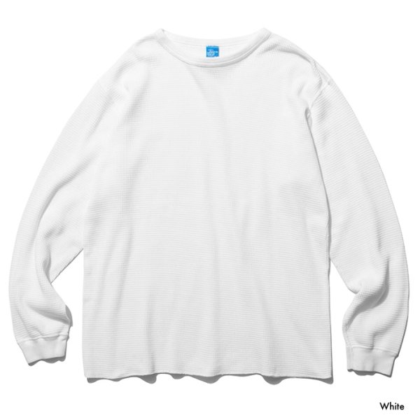 画像2: Good On（グッドオン）光電子 Long Sleeve Thermal （光電子ロングスリーブニット）"Rib Knit Pigment Dye" / 3Colors（全3色展開） (2)