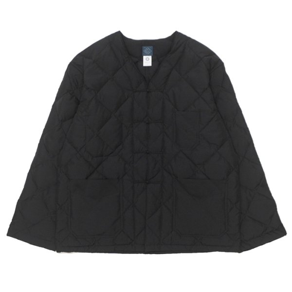 画像1: Post O'Alls（ポストオーバーオールズ）POST Chinois DV（ポストシノワ DV） "Polyester Poplin" / Black（ブラック） (1)
