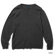 画像4: Good On（グッドオン）光電子 Long Sleeve Thermal （光電子ロングスリーブニット）"Rib Knit Pigment Dye" / 3Colors（全3色展開） (4)