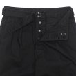 画像4: KAPTAIN SUNSHINE（キャプテンサンシャイン）Dyed Denim Riviera Pants（ダイドデニムリベラパンツ） / Black（ブラック）【裾上げ無料】 (4)