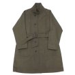 画像1: KAPTAIN SUNSHINE（キャプテンサンシャイン）Stand Collar Coat（スタンドカラーコート） "Cotton Wool Double Cloth" / Moss（モス） (1)