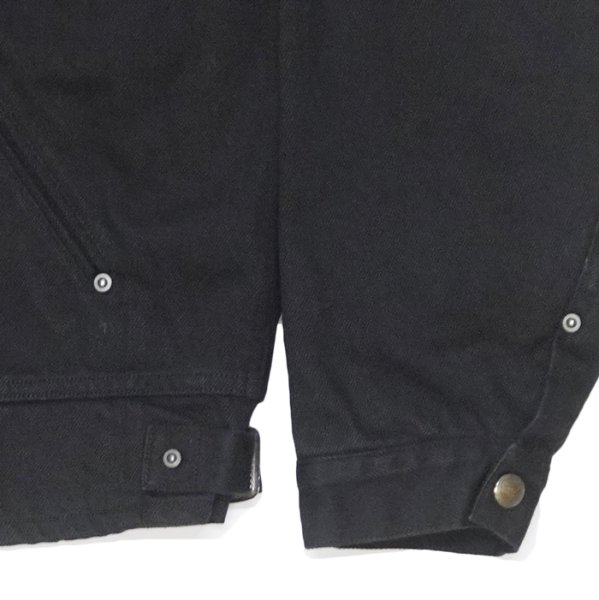 画像6: KAPTAIN SUNSHINE（キャプテンサンシャイン）Dyed Denim Work Jacket（ダイドデニムジワークャケット）/ Black（ブラック） (6)