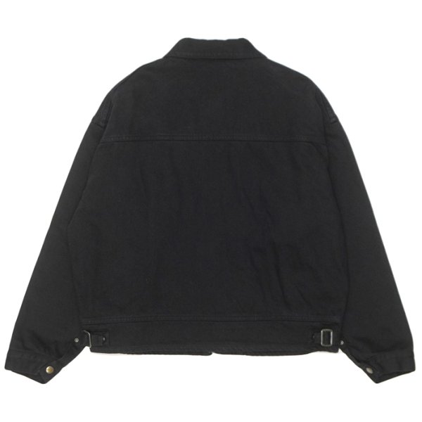 画像2: KAPTAIN SUNSHINE（キャプテンサンシャイン）Dyed Denim Work Jacket（ダイドデニムジワークャケット）/ Black（ブラック） (2)
