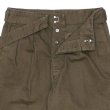 画像4: KAPTAIN SUNSHINE（キャプテンサンシャイン）Dyed Denim Riviera Pants（ダイドデニムリベラパンツ） / Cub Brown（カブブラウン）【裾上げ無料】 (4)