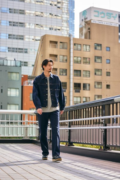 画像10: STRASSBURGER&Co（シュトラスバーガー・アンド・カンパニー）JUMBO 14.5oz セルビッチ 1st デニムジャケット WWII/Indigo（インディゴ） (10)