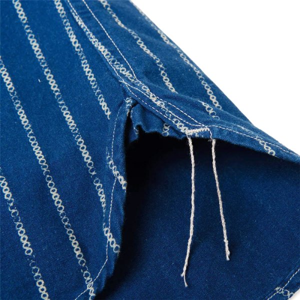 画像5: STUDIO D'ARTISAN（ステュディオ・ダ・ルチザン）リングウォバッシュシャツ / Indigo（インディゴ） (5)