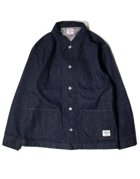 画像1: STRASSBURGER&Co（シュトラスバーガー・アンド・カンパニー）PIA デニムカバーオール/Indigo（インディゴ） (1)