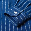 画像4: STUDIO D'ARTISAN（ステュディオ・ダ・ルチザン）リングウォバッシュシャツ / Indigo（インディゴ） (4)