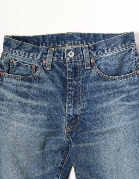 画像3: STRASSBURGER&Co（シュトラスバーガー・アンド・カンパニー）PIONEER 13.7oz セルビッチレギュラーストレートジーンズ エイジング 53/Indigo（インディゴ） (3)