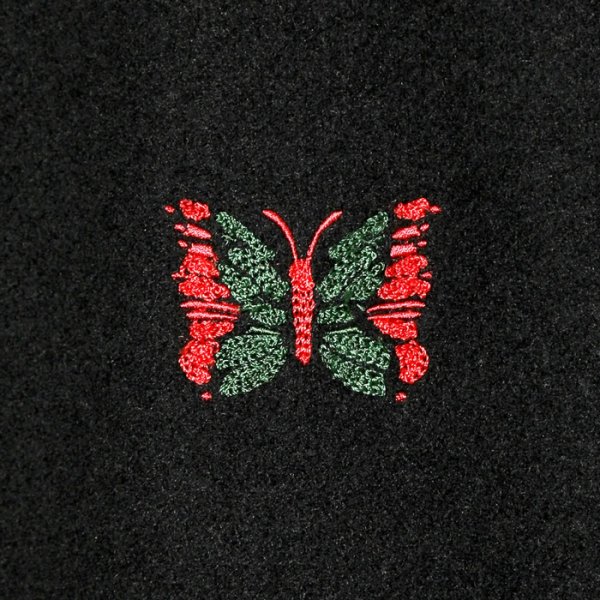 画像6: NEEDLES×A Tribe Called Quest（ニードルズ×ア・トライブコールドクエスト）B.B.Jacket（B.Bジャケット）"Wool Melton" / Black（ブラック） (6)