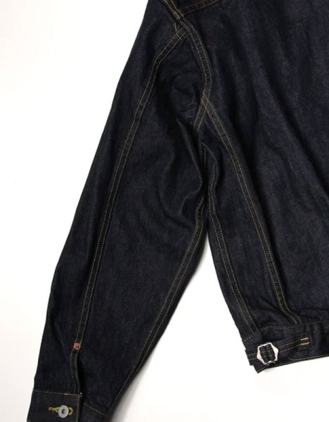 画像9: STRASSBURGER&Co（シュトラスバーガー・アンド・カンパニー）PIONEER 13.5oz セルビッチ PH101 デニムジャケット/Indigo（インディゴ） (9)