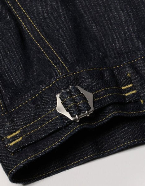 画像4: STRASSBURGER&Co（シュトラスバーガー・アンド・カンパニー）PIONEER 13.5oz セルビッチ PH101 デニムジャケット/Indigo（インディゴ） (4)