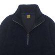 画像4: *A VONTADE（アボンタージ）Wool Half ZIp Pullover（ウールハーフジッププルオーバー）/ Dark Navy（ダークネイビー） (4)
