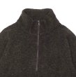 画像3: *A VONTADE（アボンタージ）Wool Half ZIp Pullover（ウールハーフジッププルオーバー）/ Dark Brown（ダークブラウン） (3)