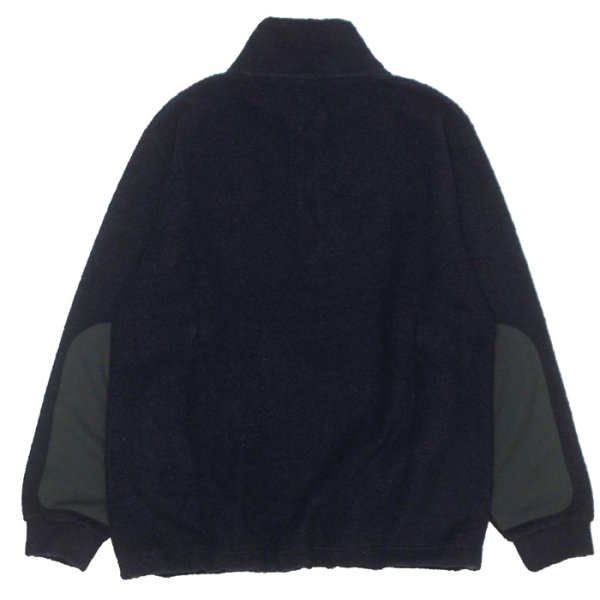 画像2: *A VONTADE（アボンタージ）Wool Half ZIp Pullover（ウールハーフジッププルオーバー）/ Dark Navy（ダークネイビー） (2)