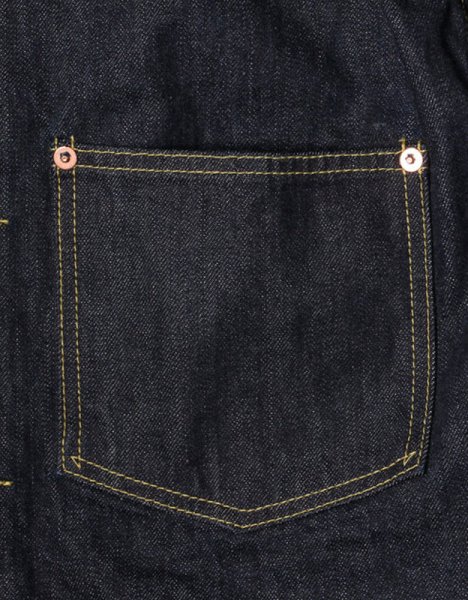 画像6: STRASSBURGER&Co（シュトラスバーガー・アンド・カンパニー）PIONEER 13.5oz セルビッチ PH101 デニムジャケット/Indigo（インディゴ） (6)