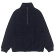 画像1: *A VONTADE（アボンタージ）Wool Half ZIp Pullover（ウールハーフジッププルオーバー）/ Dark Navy（ダークネイビー） (1)