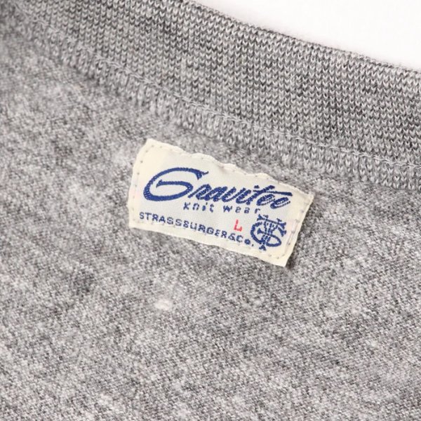 画像8: STRASSBURGER&Co（シュトラスバーガー・アンド・カンパニー）GRAVITEE  ポケットTシャツ/3Ｃolor (8)