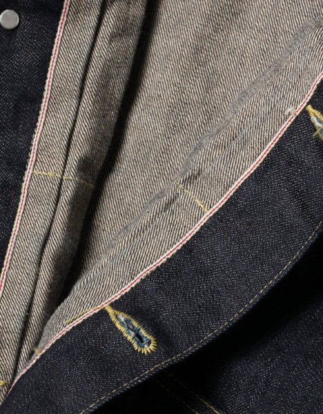 画像5: STRASSBURGER&Co（シュトラスバーガー・アンド・カンパニー）PIONEER 13.5oz セルビッチ PH101 デニムジャケット/Indigo（インディゴ） (5)
