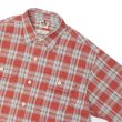 画像4: BARNS OUTFITTERS（バーンズアウトフィッターズ）Flannel Check Shirt（フランネルチェックシャツ） / RED（レッド） (4)