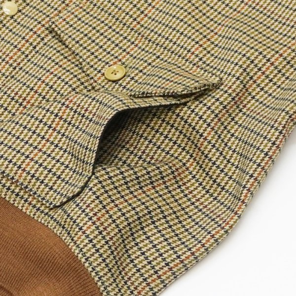 画像8: ENGINEERED GARMENTS（エンジニアードガーメンツ）A-1 Jacket（A-1ジャケット）"Polyester Gunclub Check" / Brown（ブラウン） (8)