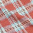画像6: BARNS OUTFITTERS（バーンズアウトフィッターズ）Flannel Check Shirt（フランネルチェックシャツ） / RED（レッド） (6)