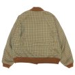 画像2: ENGINEERED GARMENTS（エンジニアードガーメンツ）A-1 Jacket（A-1ジャケット）"Polyester Gunclub Check" / Brown（ブラウン） (2)