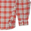 画像5: BARNS OUTFITTERS（バーンズアウトフィッターズ）Flannel Check Shirt（フランネルチェックシャツ） / RED（レッド） (5)