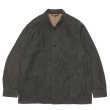 画像1: *A VONTADE（アボンタージ）Stand Collar Work Jacket （スタンドカラーワークジャケット）"Pigment Coating Moleskin" / Fade INK（フェードインク） (1)