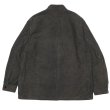 画像2: *A VONTADE（アボンタージ）Stand Collar Work Jacket （スタンドカラーワークジャケット）"Pigment Coating Moleskin" / Fade INK（フェードインク） (2)