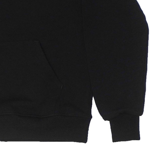 画像6: BARBARIAN（バーバリアン）12oz 1/4 ZIP COLLAR LONG SLEEVE SHIRT（12oz 1/4 ジップカラーロングスリーブシャツ）/ Black（ブラック） (6)