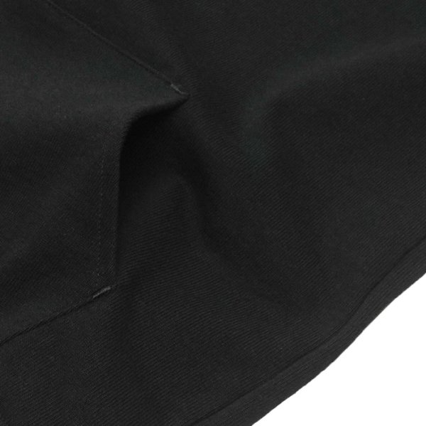 画像7: BARBARIAN（バーバリアン）12oz 1/4 ZIP COLLAR LONG SLEEVE SHIRT（12oz 1/4 ジップカラーロングスリーブシャツ）/ Black（ブラック） (7)