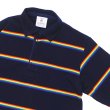 画像4: BARBARIAN（バーバリアン）Heavy Weight Rugby Collar Shirt（ヘビーウェイト ラグビーカラーシャツ） / Navy×Red×Orange×Gold（ネイビー×レッド×オレンジ×ゴールド） (4)