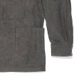 画像6: *A VONTADE（アボンタージ）Stand Collar Work Jacket （スタンドカラーワークジャケット）"Pigment Coating Moleskin" / Fade INK（フェードインク） (6)