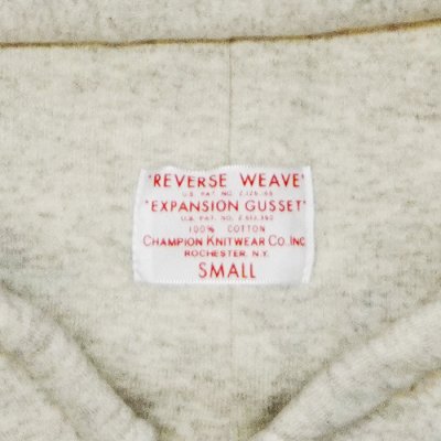 画像1: Champion(チャンピオン)REVERSE WEAVE AFTER HOODED SWEAT SHIRT(リバースウィーブアフターフーデッドスウェットシャツ)"TRUE TO ARCHIVES" / Silver Gray(シルバーグレー)