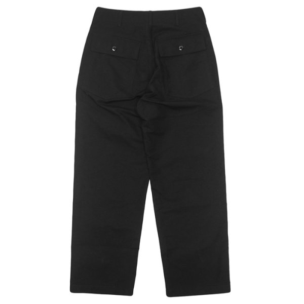 画像2: ENGINEERED GARMENTS（エンジニアードガーメンツ）Fatigue Pants（ファティーグパンツ）"Cotton Double Cloth" / Black（ブラック） (2)