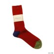 画像4: Mauna Kea（マウナケア）カラーブロックウールリブソックス / 5Colors（全5色展開）※3足までメール便発送可 (4)