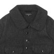 画像4: ENGINEERED GARMENTS（エンジニアードガーメンツ）Cruiser Jacket（クルーザージャケット）"Wool Poly Heavy Tweed" / Charcoal（チャコール） (4)