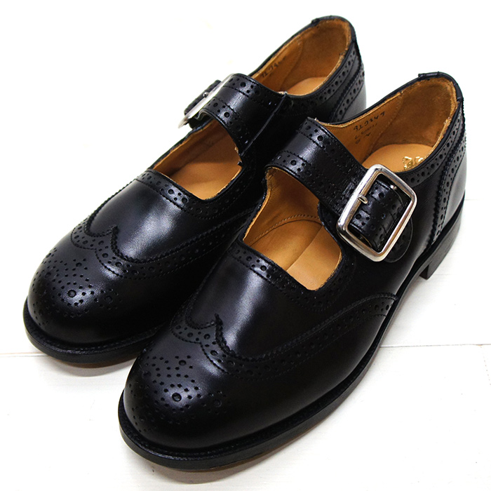 Tricker's（トリッカーズ）Mary Jane Brogue Shoes（メリージェーン ...