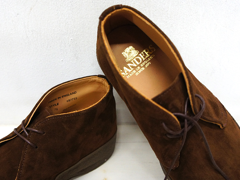 SANDERS（サンダース）Brit Chukka Boot（ブリットチャッカブーツ