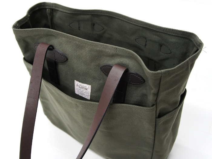 FILSON（フィルソン）OPEN TOTE BAG（オープントートバッグ）/OTTER GREEN（オッターグリーン）