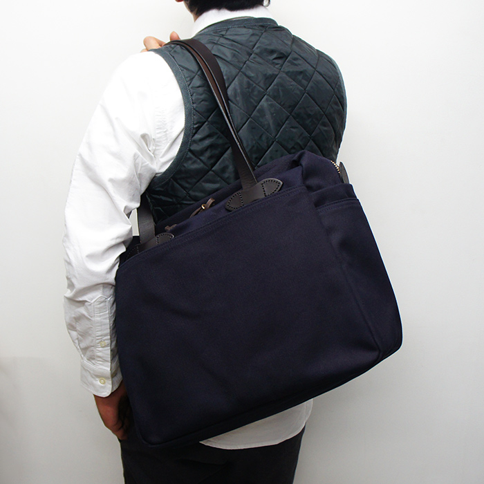 FILSON（フィルソン）TOTE BAG WITH ZIPPER（ジッパー付トートバッグ 