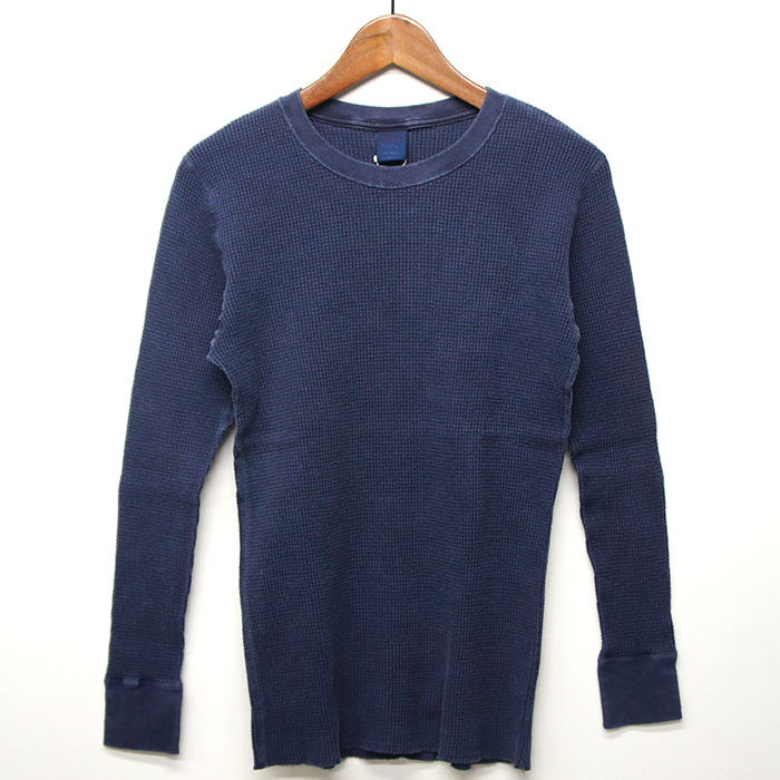Good On グッドオン Long Sleeve Thermal Tee ロングスリーブサーマルtシャツ Pigment Dye Navy ネイビー タイガース ブラザース本店オンラインショップ