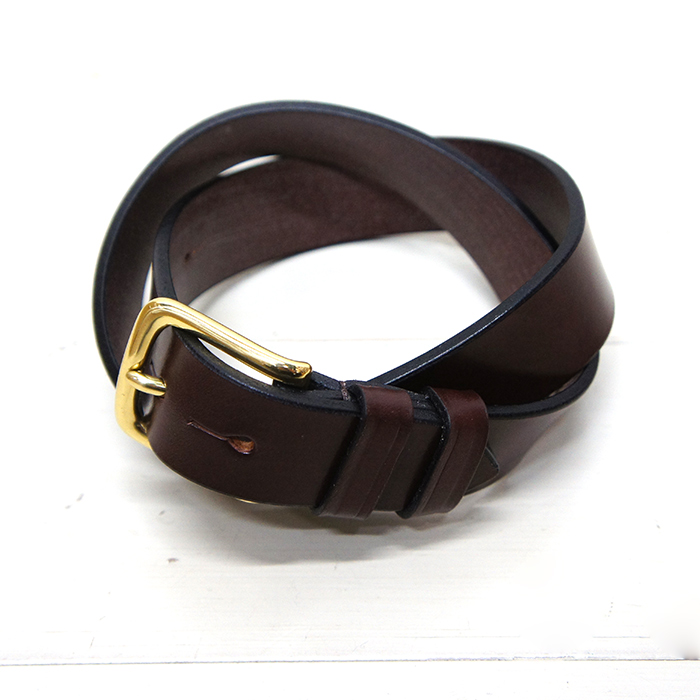 saddle leather belt
