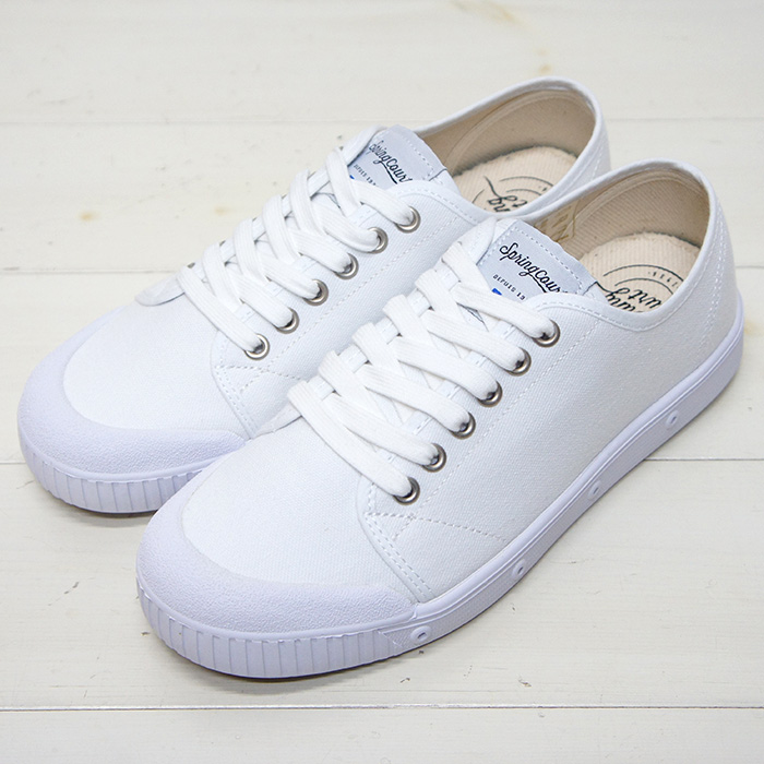Spring Court スプリングコート レディース キャンバス スニーカー White ホワイト タイガース ブラザース本店オンラインショップ Spring Court スプリングコート レディース キャンバス スニーカー White ホワイト タイガース ブラザース本店オンラインショップ